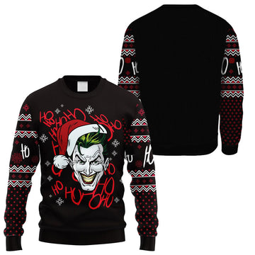 Joker HoHoHo Ugly Sweater