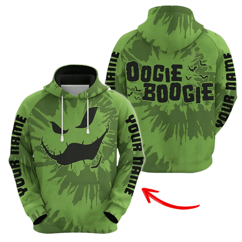 Personalized Nightmare Before Christmas Oogie Boogie Hoodie