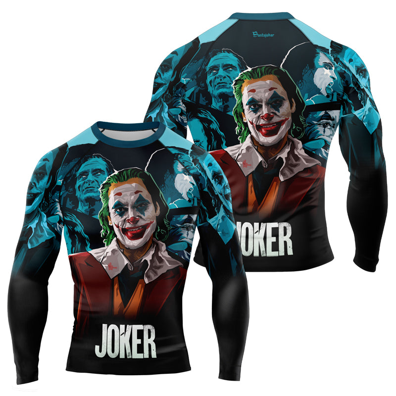 The Joker Movie Men's Long Sleeve Rash Guard