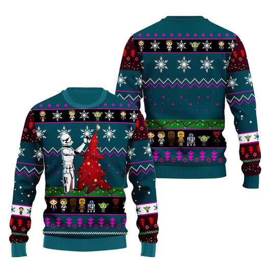 Stormtrooper Chirstmas Holliday Ugly Sweater