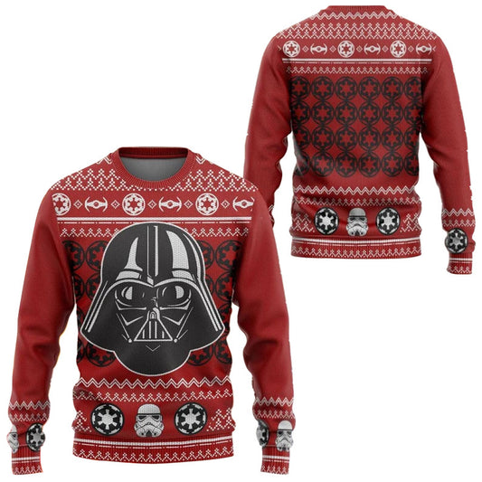 Darth Vader Logo Ugly Sweater