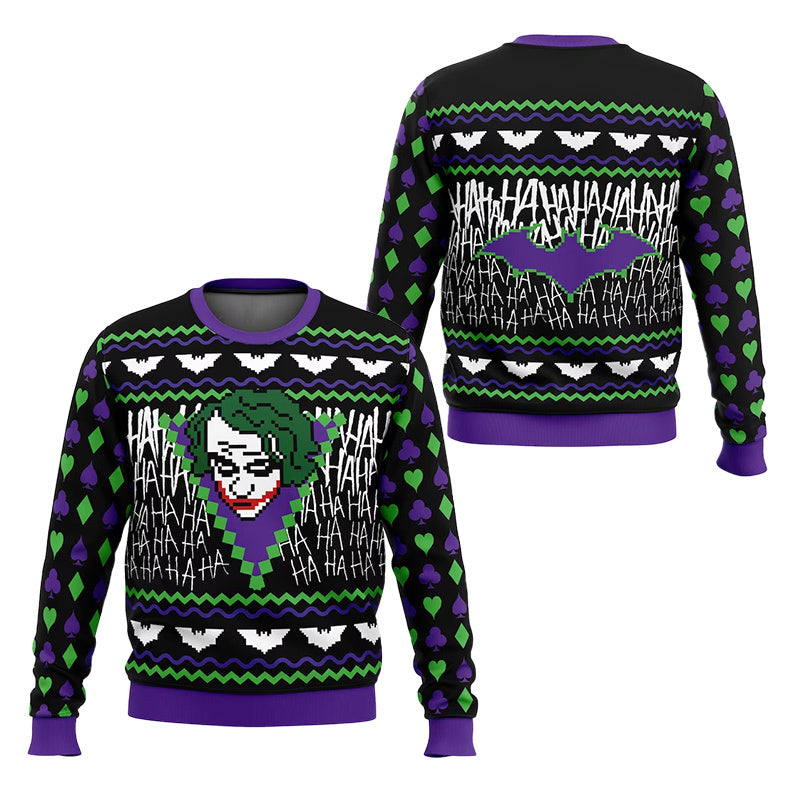 Hahaha Joker Batman Ugly Sweater