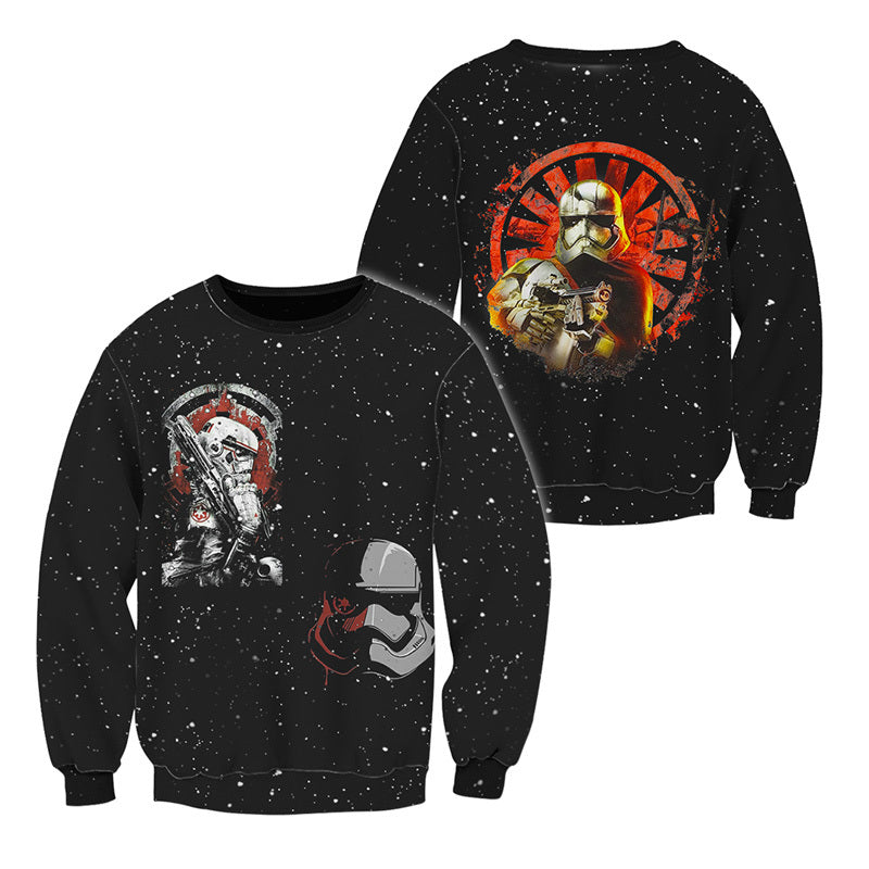 Stormtrooper Stars Space Sweatshirt