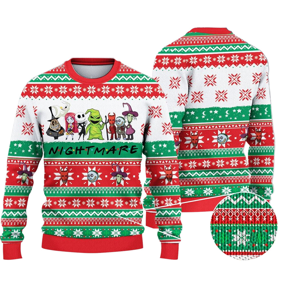 The Nightmare Before Christmas Ugly Sweater