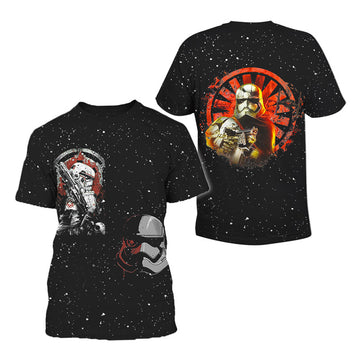 Stormtrooper Stars Space T-shirt