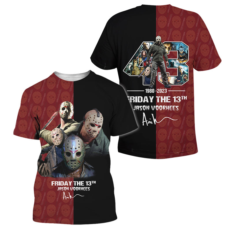 Friday The 13th 43rd Anniversary T-shirt