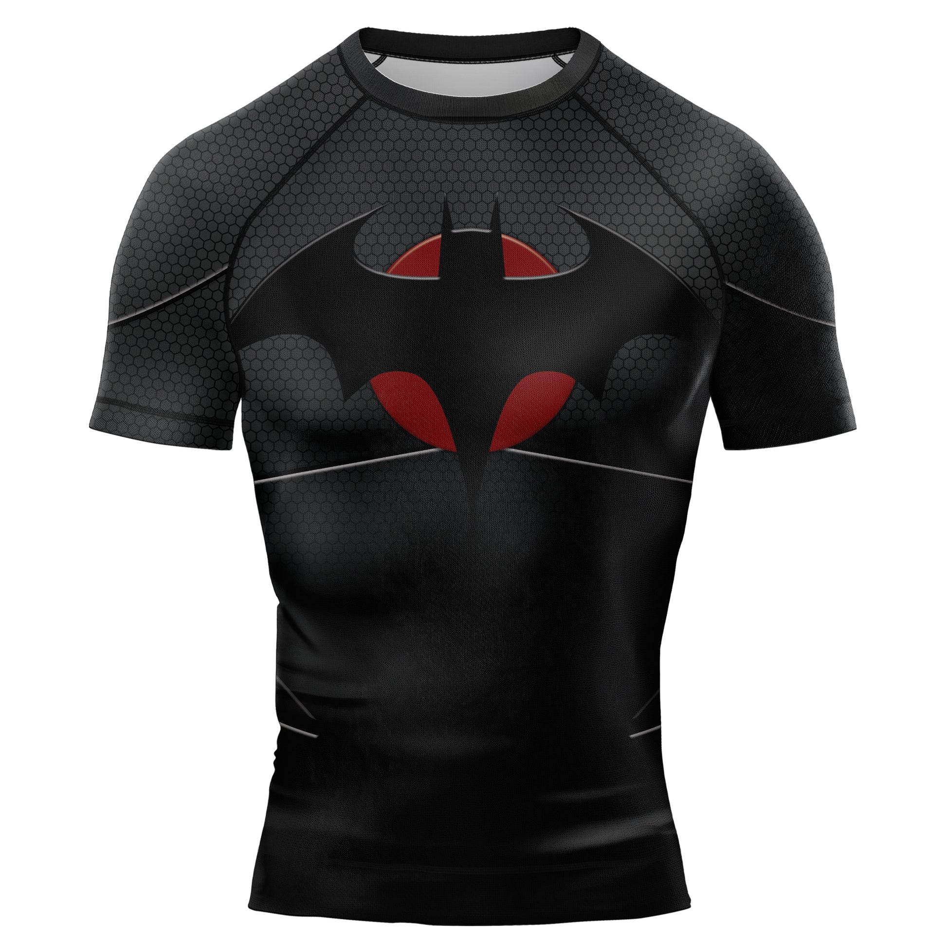 Bloodmoon Bat Men's Short Sleeve Rash Guard