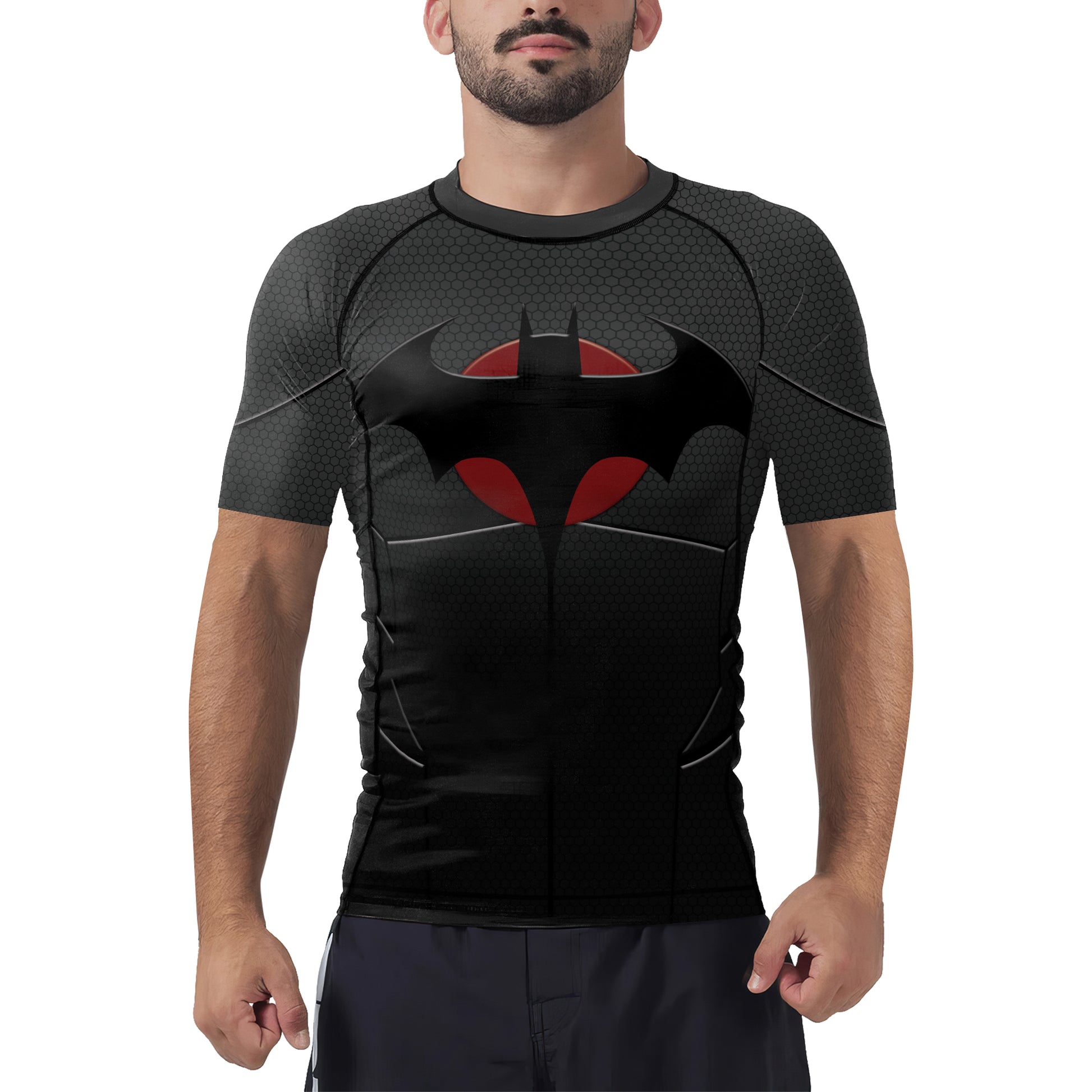 Bloodmoon Bat Men's Short Sleeve Rash Guard