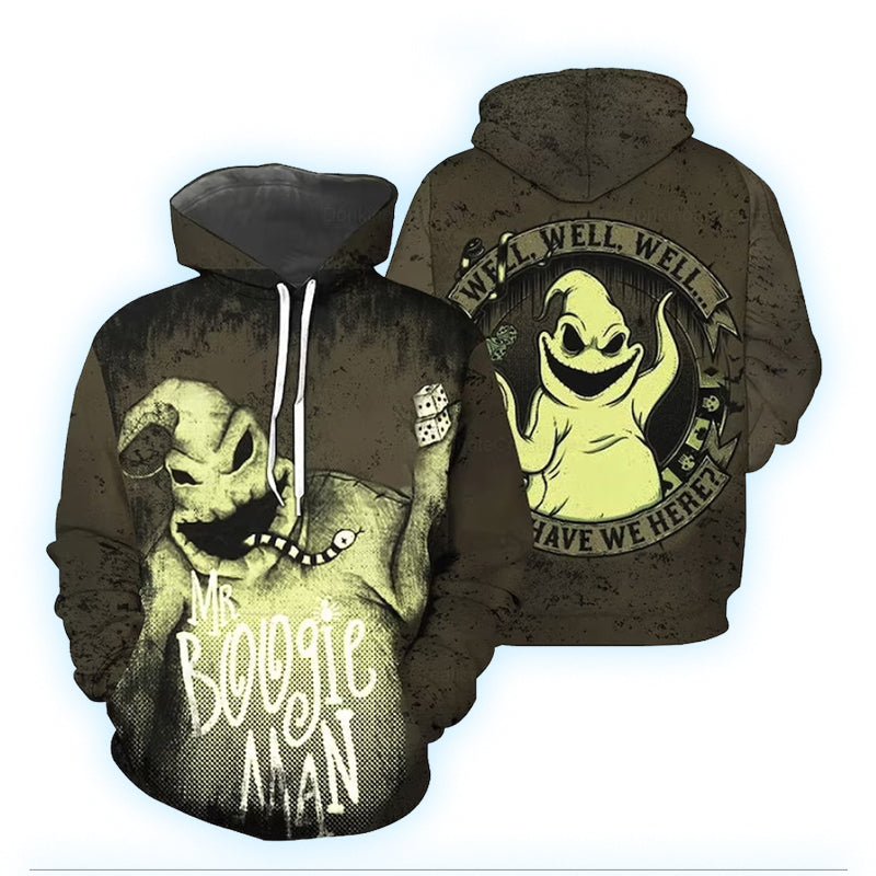 Oogie Boogie Man Well Well Well Hoodie