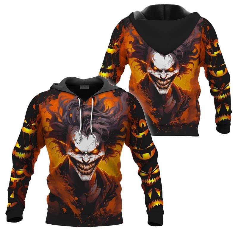 Joker Horror Pumpkin Hoodie