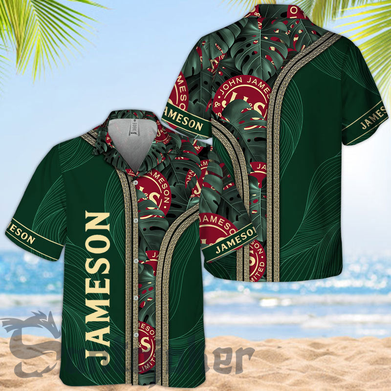 Jameson Tropical Monstera Hawaiian Shirt