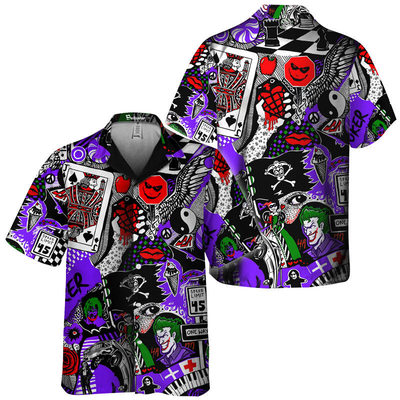 The Joker Poker Hawaiian Shirt