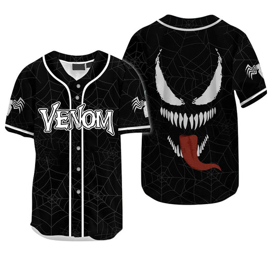 Venom Spider Baseball Jersey