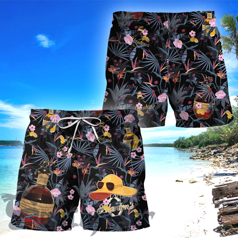 Dark Tropical Brown Blanton's Hawaii Shorts