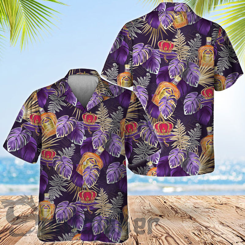 Crown Royal Palm Tropical Vibe Hawaii Shirt