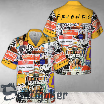I'll Be There For You Friends Sitcom Hawaiian Shirt