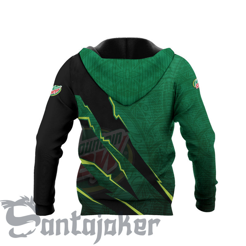 Mountain Dew Monster Style Hoodie 