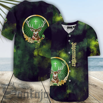 Jagermeister Colorful Smoke Baseball Jersey