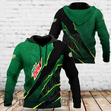 Mountain Dew Monster Style Hoodie 