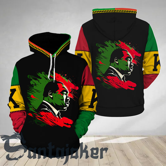 African American Martin Luther King Hoodie 