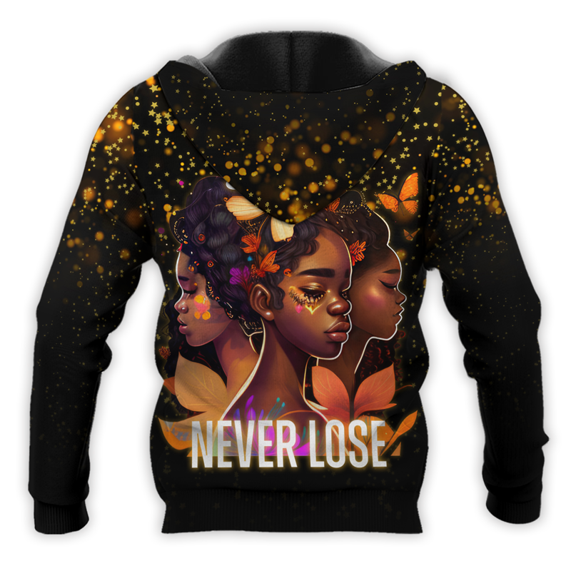 Beauty And Power Black Queens Never Lose Hoodie 