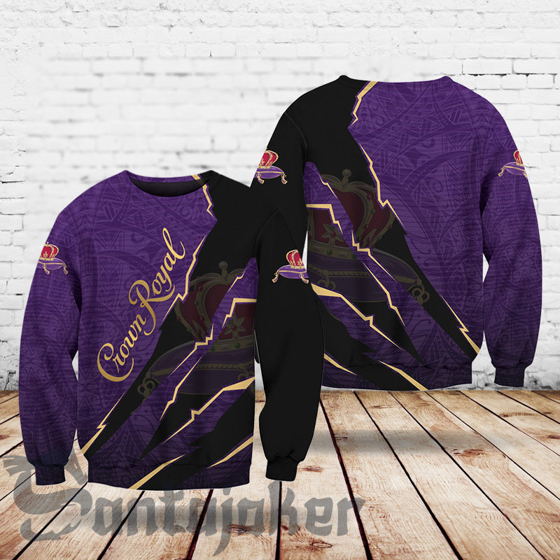 Crown Royal Monster Style Sweatshirt