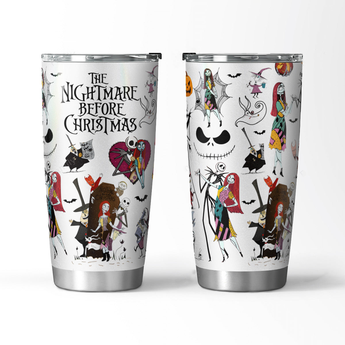 Nightmare Before Christmas Jack Skellington Tumbler