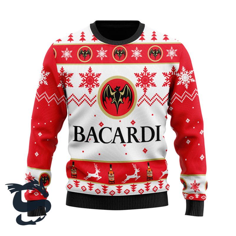 Bacardi Ugly Sweater - Santa Joker