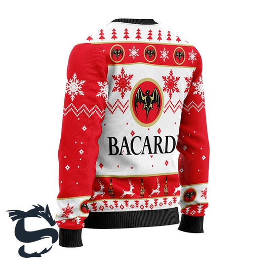 Bacardi Ugly Sweater - Santa Joker