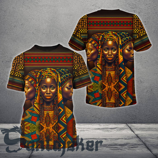 Black Queen African American Melanin T-shirt