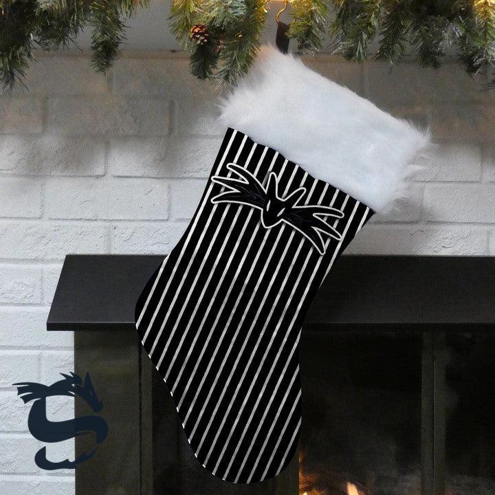 Bow Tie Jack Skellington Christmas Stockings - Santa Joker
