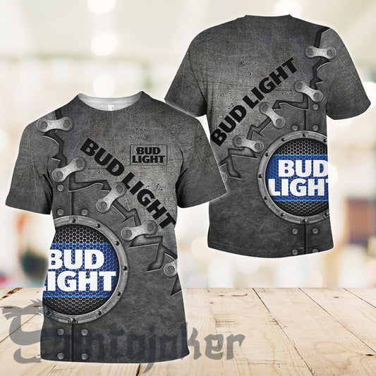 Bud Light Beer Mechanical T-shirt 