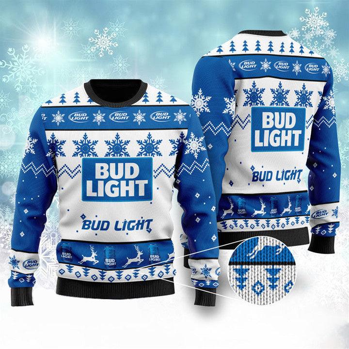 Bud Light Ugly Sweater - Santa Joker