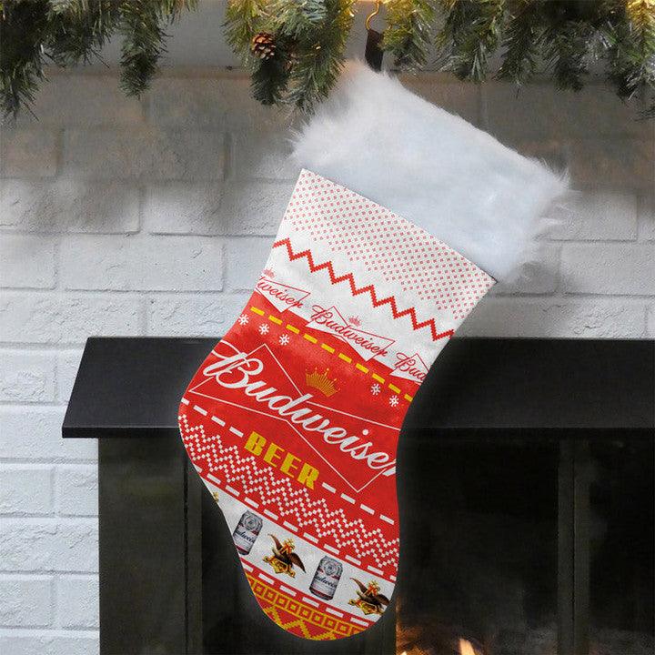 Budweiser Christmas Stockings - Santa Joker