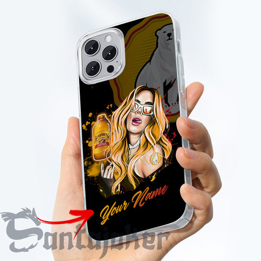 Personalized The Girl Get Drunk With Bundaberg Phone Case