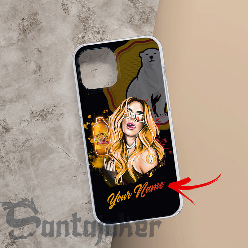 Personalized The Girl Get Drunk With Bundaberg Phone Case