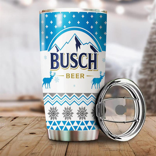 Busch Beer Yeti 20 Oz Tumbler - Santa Joker