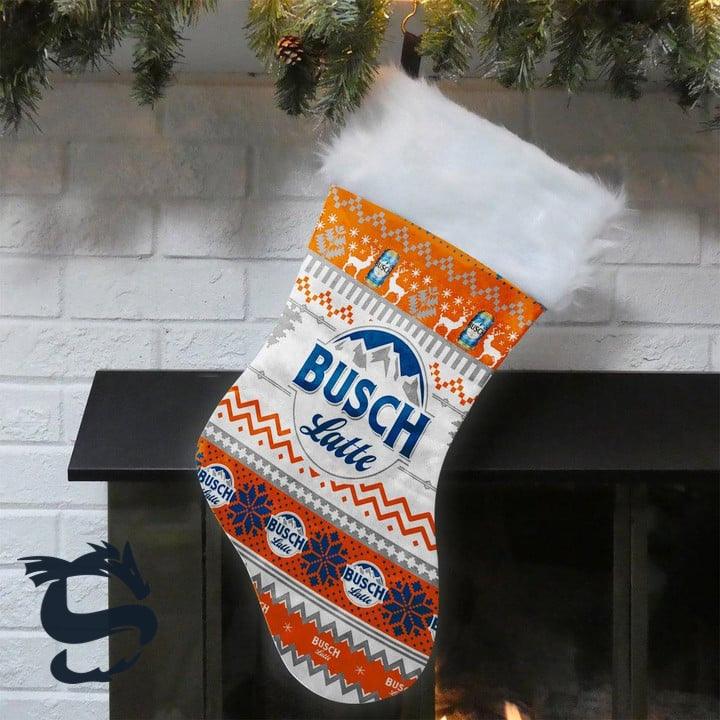 Busch Latte Christmas Stockings - Santa Joker