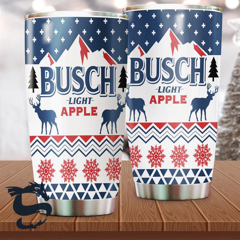 Busch Light Apple Yeti 20 Oz Tumbler - Santa Joker