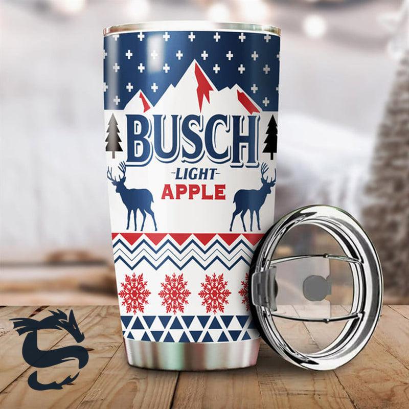 Busch Light Apple Yeti 20 Oz Tumbler - Santa Joker