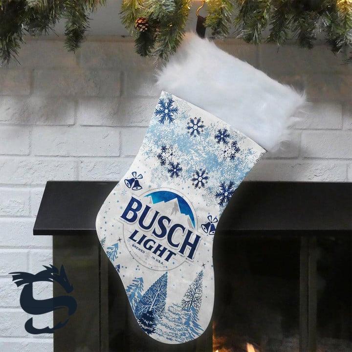 Busch Light Christmas Stockings - Santa Joker