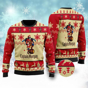 Captain Morgan Christmas Sweater - Santa Joker