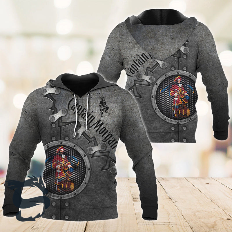 Captain Morgan Rum Mechanical Hoodie 