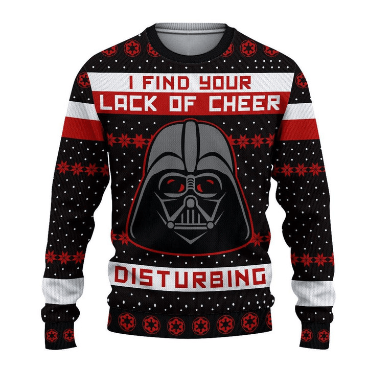 Cheer Darth Vader Sweater - Santa Joker