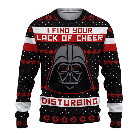 Cheer Darth Vader Sweater - Santa Joker