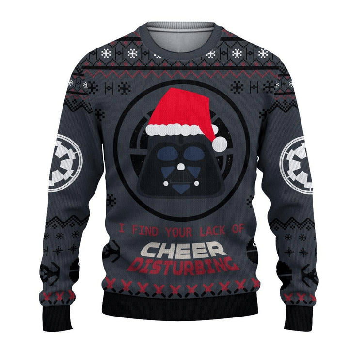 Cheer Lego Darth Vader Sweater - Santa Joker
