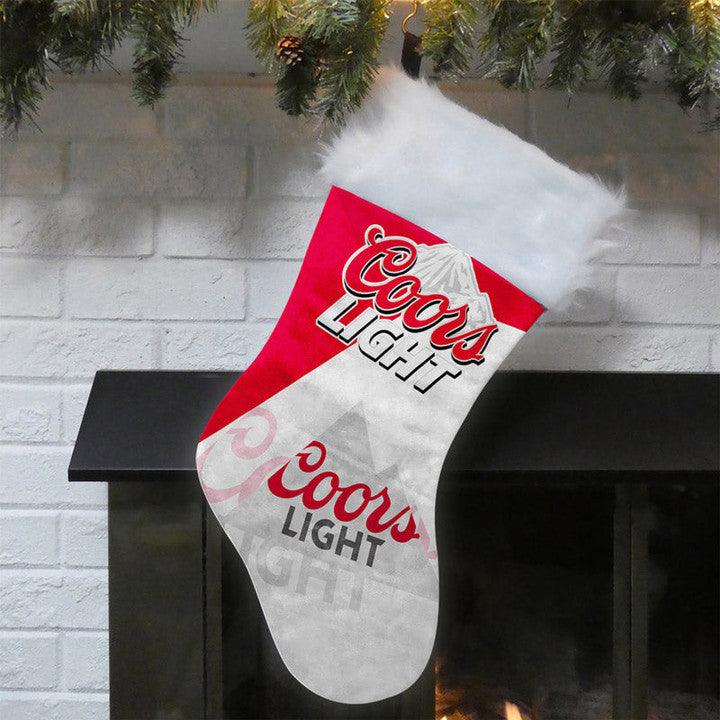 Coors Light Christmas Stockings - Santa Joker