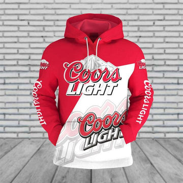 Coors Light Pullover Hoodie & Zip Hoodie - Santa Joker