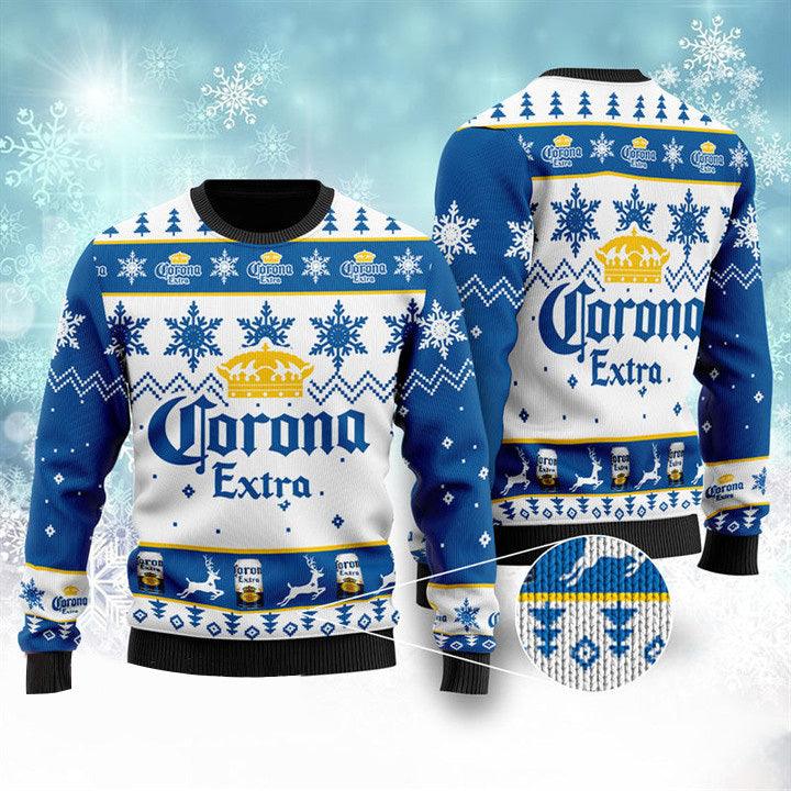 Corona Extra Christmas Sweater - Santa Joker