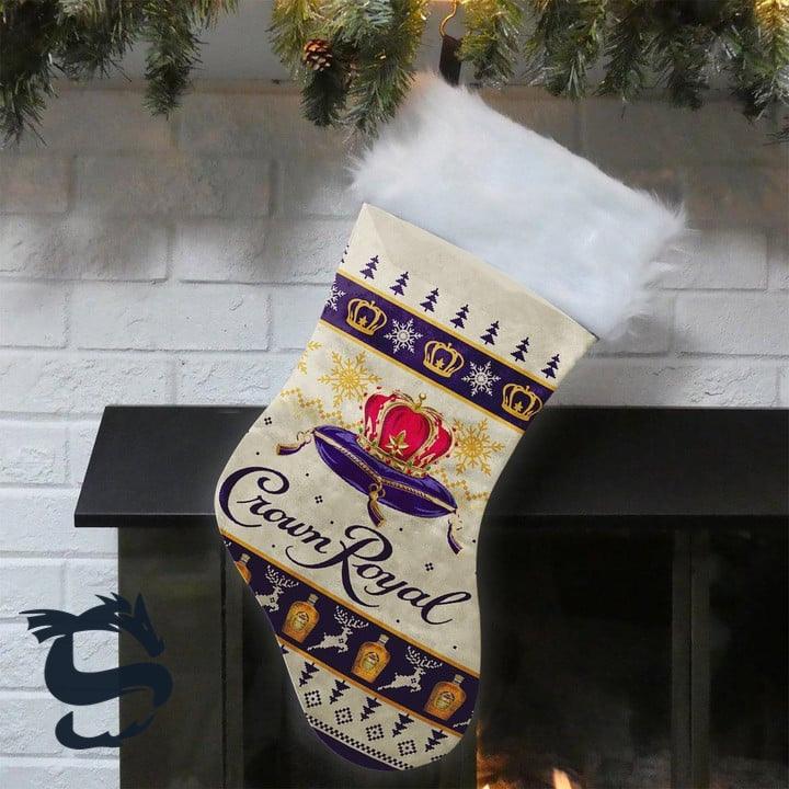 Crown Royal Christmas Stockings - Santa Joker